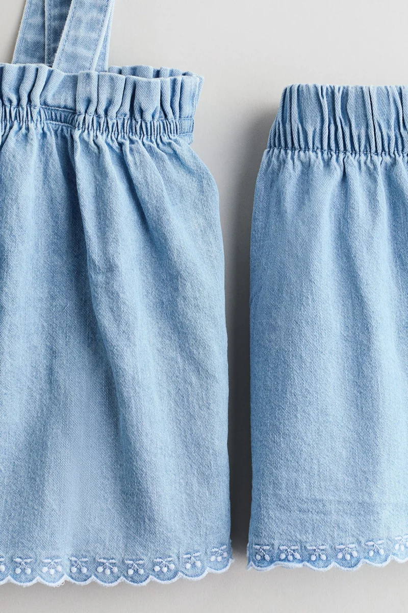 H&M 2-piece denim set