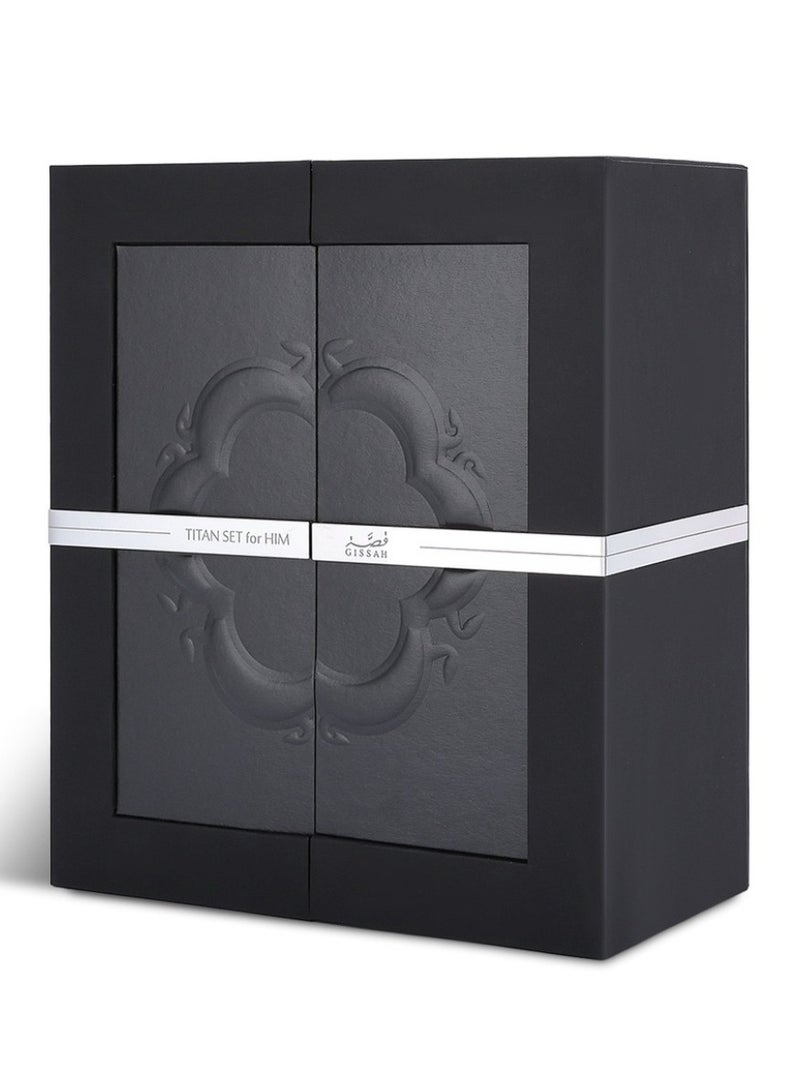قصة طقم عطور قصة Titan Him للرجال – 2 × 90 مل (ماغنوس & ماكسيموس) - Image 5