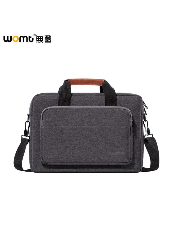 Womt Large Capacity Laptop Bag For 15.6/16 Inch Notebooks, Handheld And Shoulder Strap, Suitable For Lenovo Legion, Mechanical Revolution, Asus Tuf Gaming, Dell Gaming Laptops, For Men And Women - Image 2