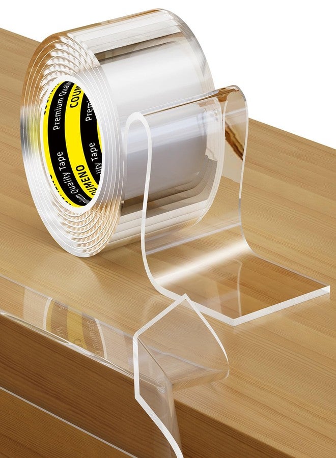 COUMENO Clear Edge Protector,Safe Corner Protector, Anti-Sharp Edge Protector, for Furniture, Drawers, Tables, Cabinets 2inX3.28FT - Image 1