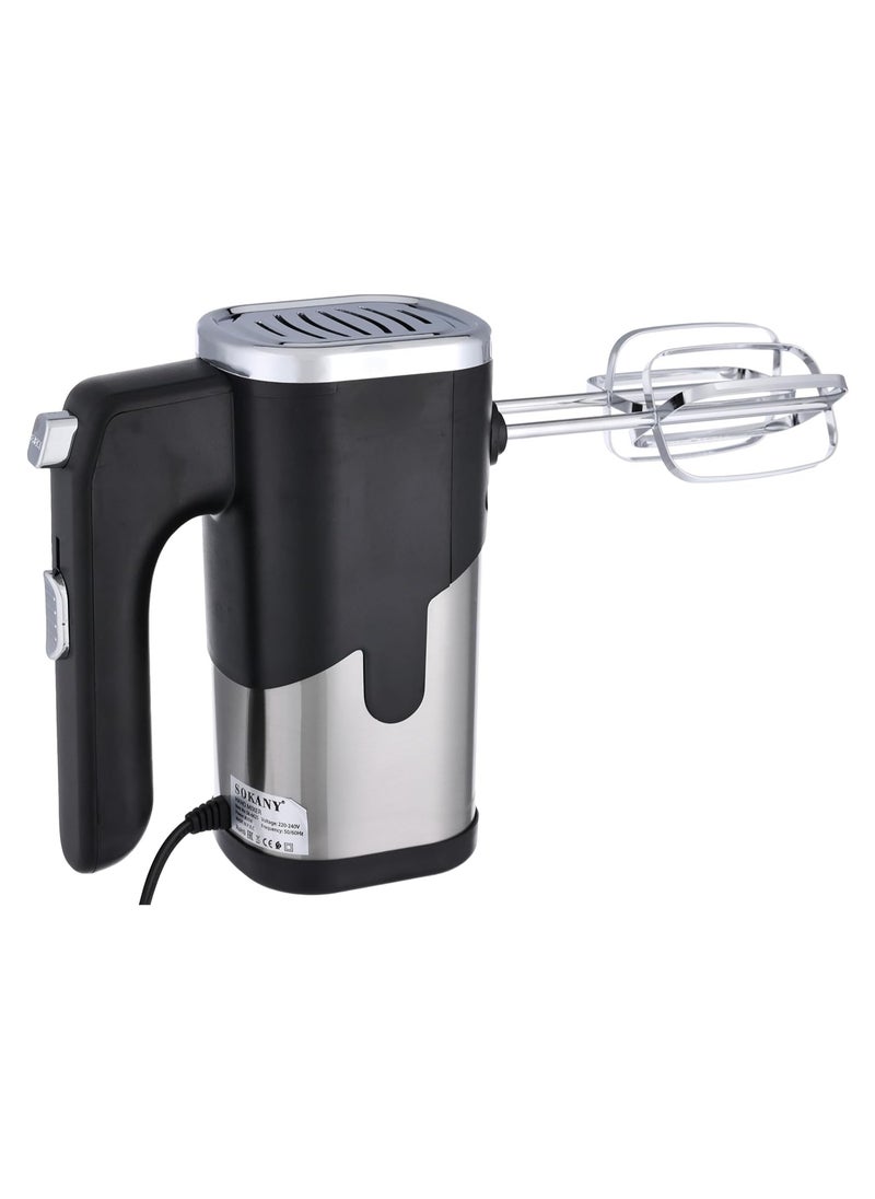 sokany Sokany Turbo Hand Mixer, Sk-6621/800W, 5 Speed transmission  - Image 2