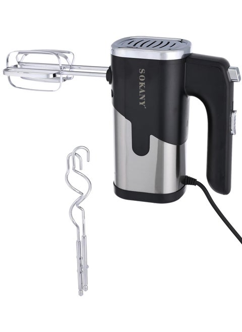 Sokany Turbo Hand Mixer, Sk-6621/800W, 5 Speed transmission