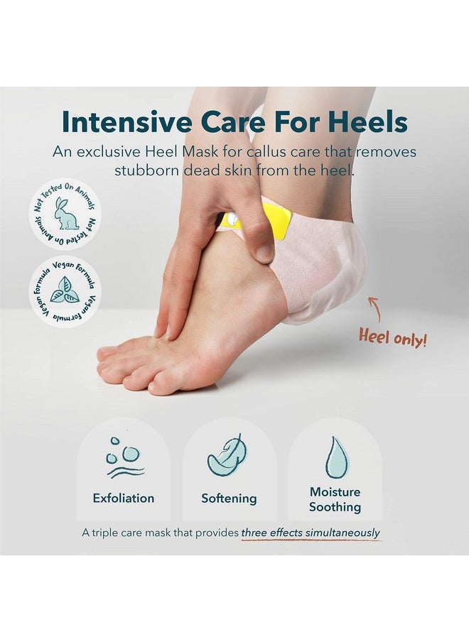 Purederm - Purederm Exfoliating Heel Mask (1 Pair) - Heel Peeling Masks Gently Remove calluses from Your Heel - Image 1