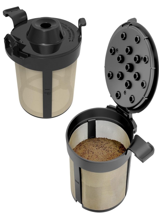 brikinte 2pack Coffee Basket Compatible with Ninja Coffee Maker, Reusable Basket Filters for Ninja PB051/PB041ST - Image 1