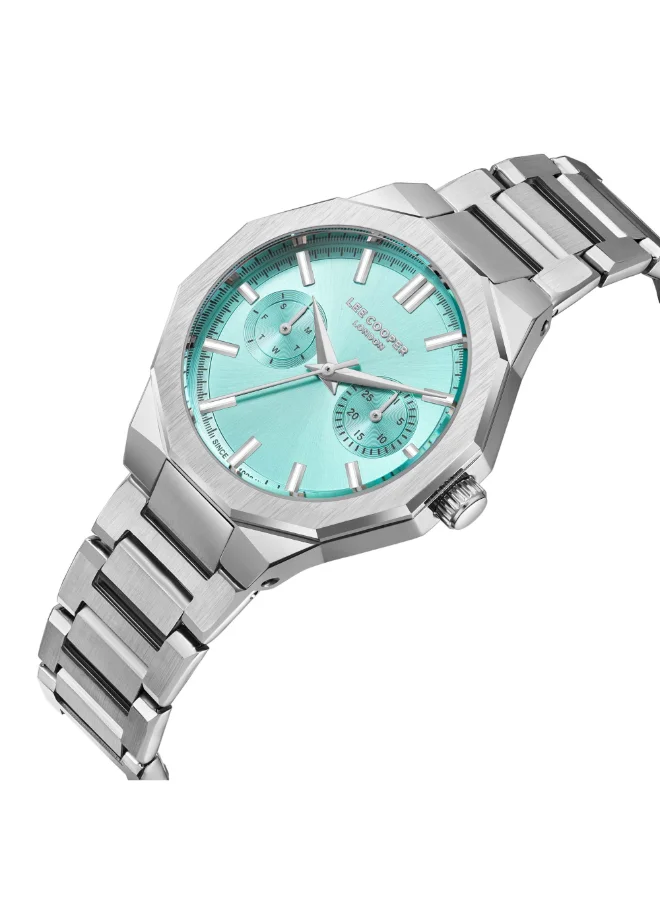 لي كوبر Women's Metal Multi Function Watch LC08019.300 - 34 mm