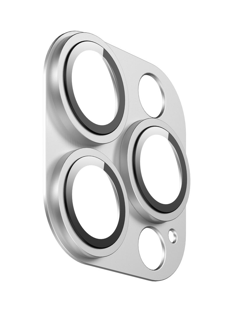GREEN LION Camera Lens Protector for iPhone 16 Pro/Pro Max / Nano Absorption / Anti Scratch / Anti Fingerprint / High Transparency - Silver - Image 1
