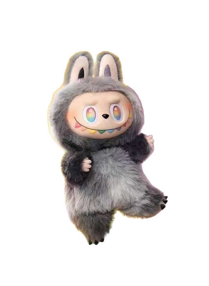 POP MART Plush Toy Made in China POP Doll MART Third Generation THE MONSTERS Labubu Stand Models Bubble Mart Series Stand Up Model Vinyl Face Plush LABUBU Plush Toys Doll Selectable China Version for Kids Adults Boy Girls Soft Plush Birthday Gifts for Children  - Image 2