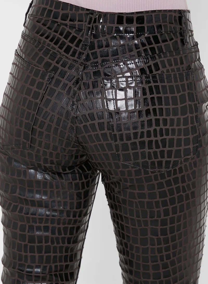 TOPSHOP High Waist Straight Jeans