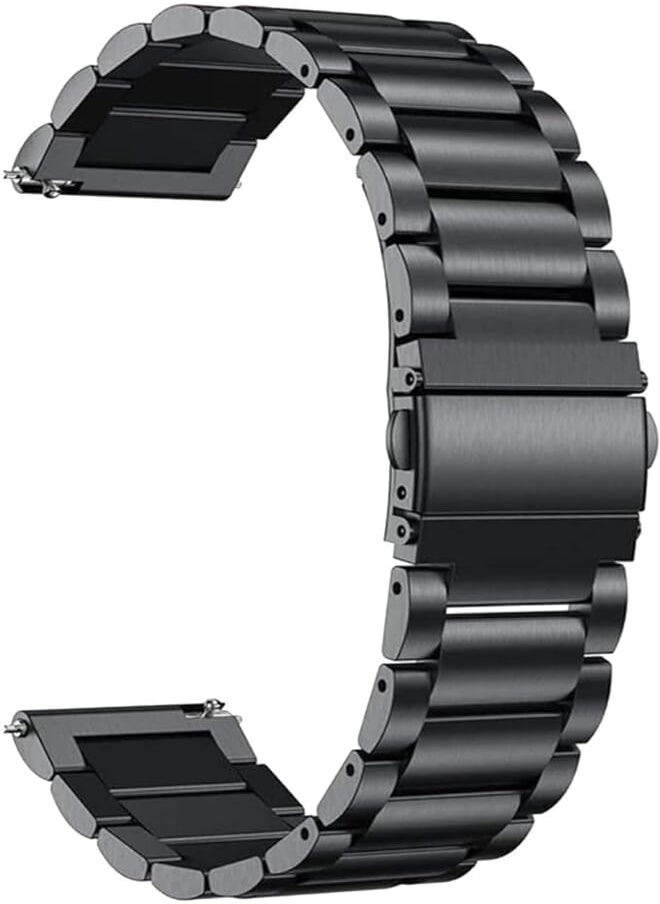 ACM ACM Watch Strap Stainless Steel Metal 22mm compatible with Huawei Watch Gt 2 Pro Smartwatch Belt Luxury Band 