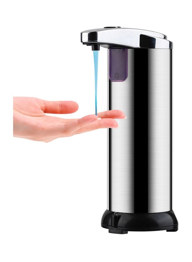 Loquat Automatic Infrared Soap Dispenser Silver/Black 250ml - Image 5