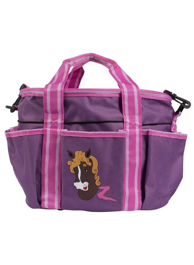 Horze Scout Grooming Bag, Purple/Fuchsia