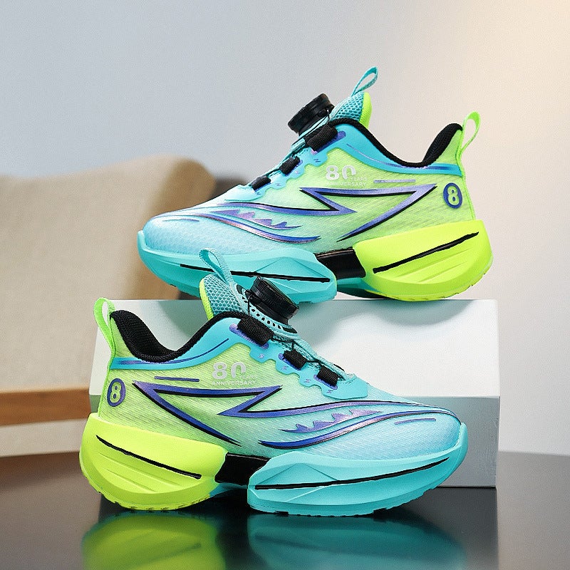 Mesh Sneakers Lightweight Flexible Sole Walking Shoes For Kids Indoor And Outdoor Activities - Image 1