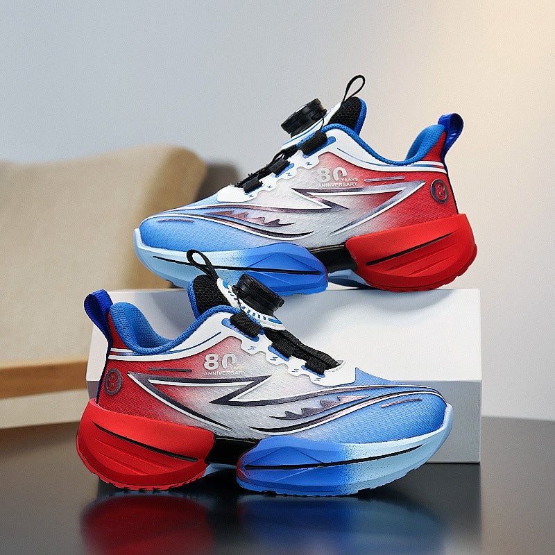 Mesh Sneakers Lightweight Flexible Sole Walking Shoes For Kids Indoor And Outdoor Activities - Image 4