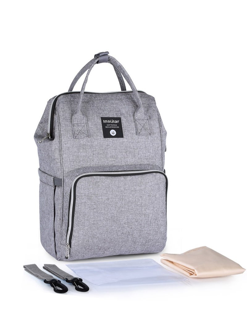 insular Diaper Bag With Stroller Strap - Image 1