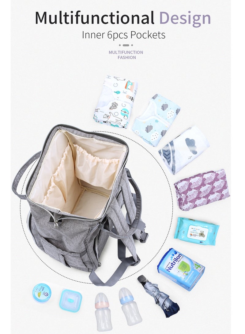 insular Diaper Bag With Stroller Strap - Image 3