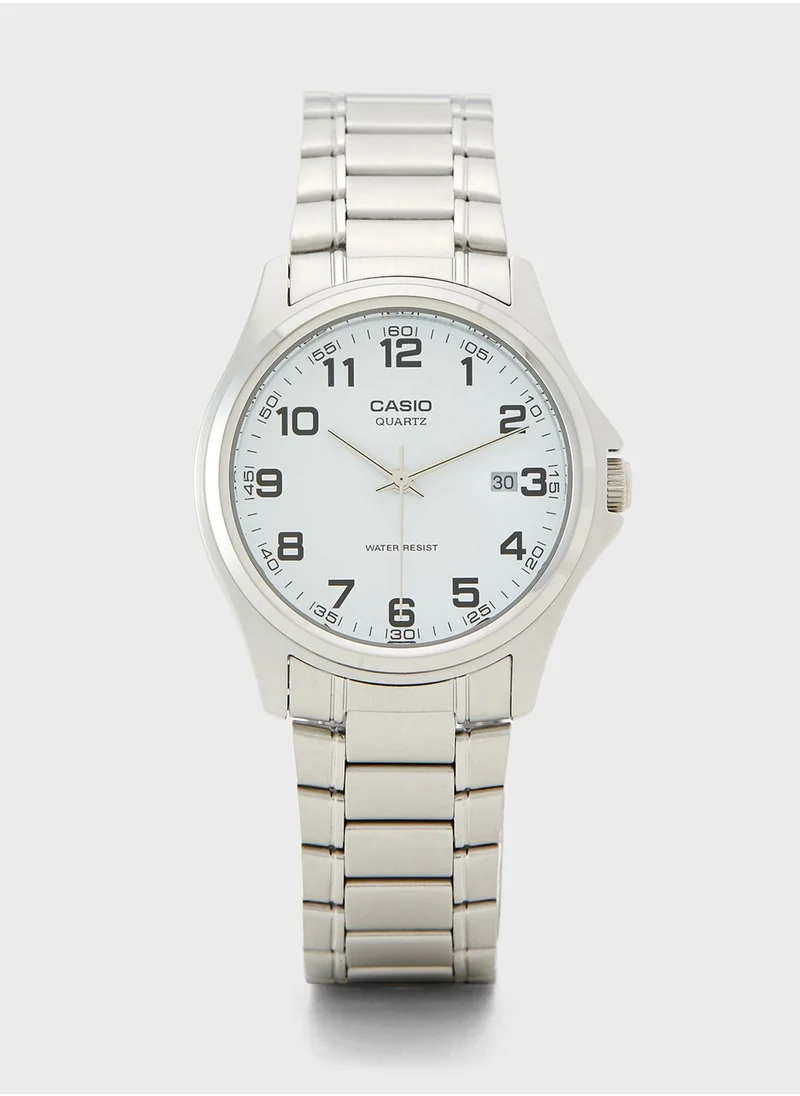 CASIO Classic Steel Strap Analog Watch