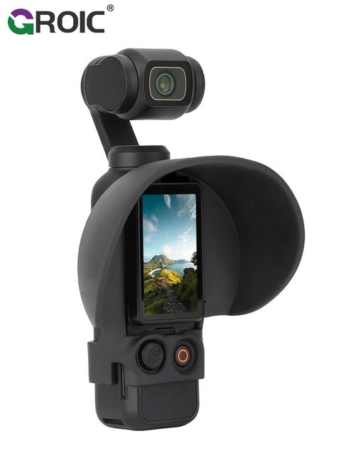 Screen Hood Sunshade Cover for DJI OSMO Pocket 3,Sun Hoods for DJI OSMO Pocket 3, Anti-Glare,Accessories for DJI Osmo Pocket 3