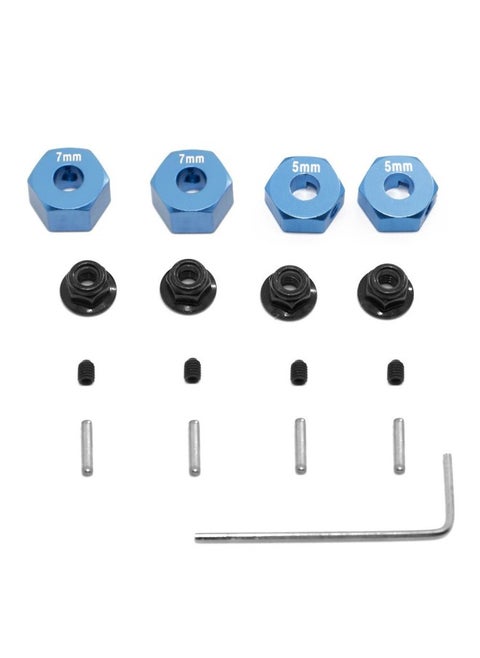 1/10 ECX 2WD Ruckus, Axe, Brutus, Circuit, AMP MT Ligature-Color:Sky Blue