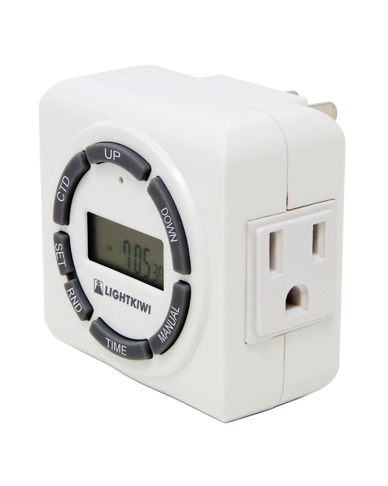 Lightkiwi H5576 Digital Timer for Low Voltage Landscape Lighting Transformer - Image 2