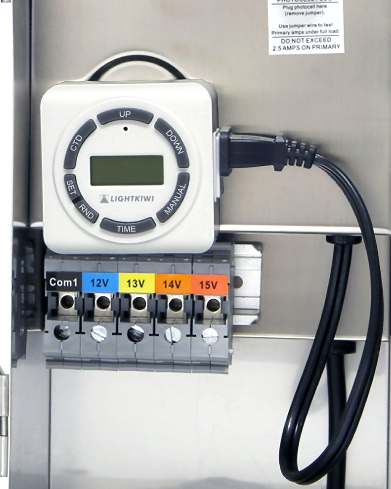 Lightkiwi H5576 Digital Timer for Low Voltage Landscape Lighting Transformer - Image 5