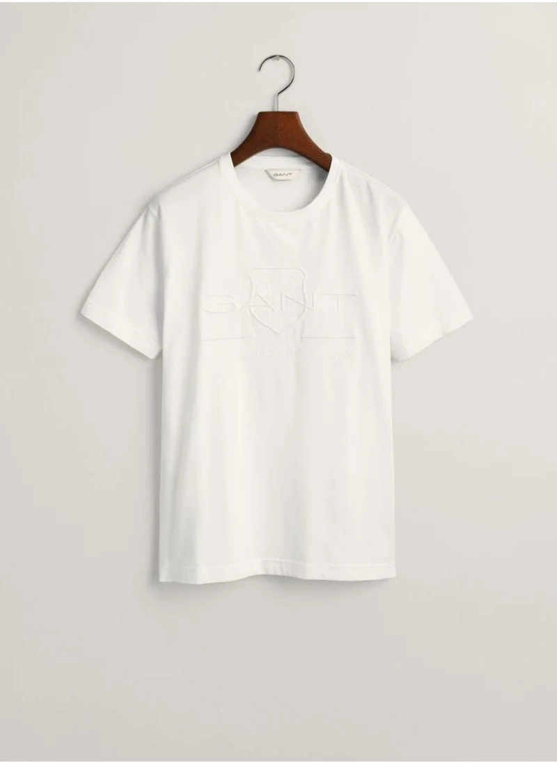 GANT Gant Teens Tonal Shield T-Shirt