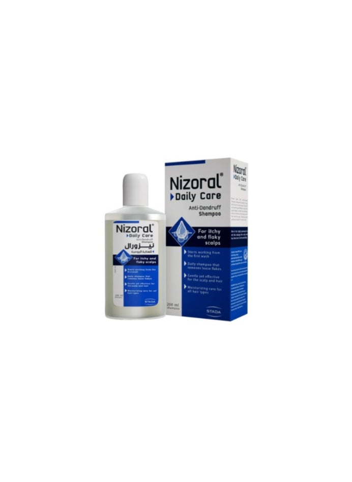Nizoral Leave-In Scalp Tonic With Nizoral Blue Shampoo 200ml  - Image 3