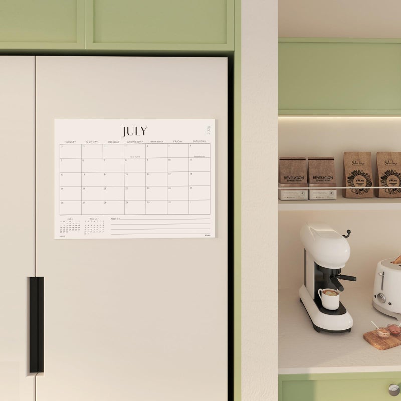 Jotsome Magnetic Calendar for Refrigerator 2026-2027, Monthly Fridge Calendar From Now to June 2027 14x10.5 inch, Easy Planning, Gift for the Holidays (Horizontal) - Image 5