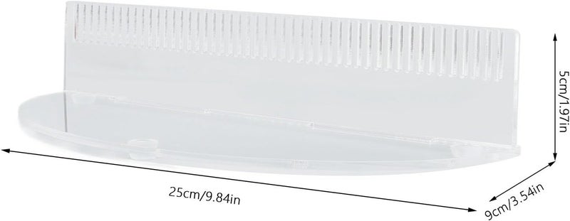 Pilipane Hair Extension Holder Practical Reusable Stand Display Styling Hairpiece Acrylic Material (Transparent) - Image 2