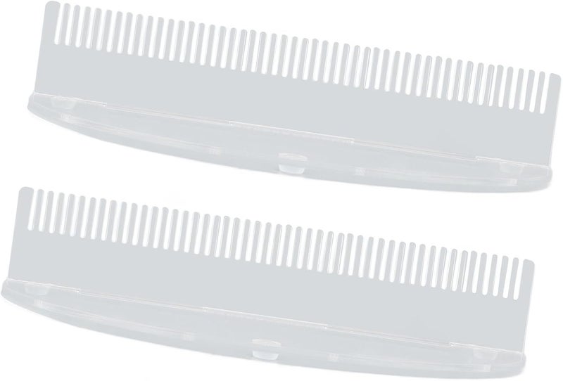 Pilipane Hair Extension Holder Practical Reusable Stand Display Styling Hairpiece Acrylic Material (Transparent) - Image 5
