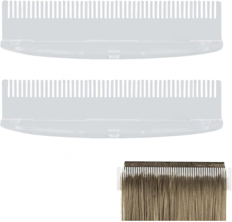 Pilipane Hair Extension Holder Practical Reusable Stand Display Styling Hairpiece Acrylic Material (Transparent) - Image 4