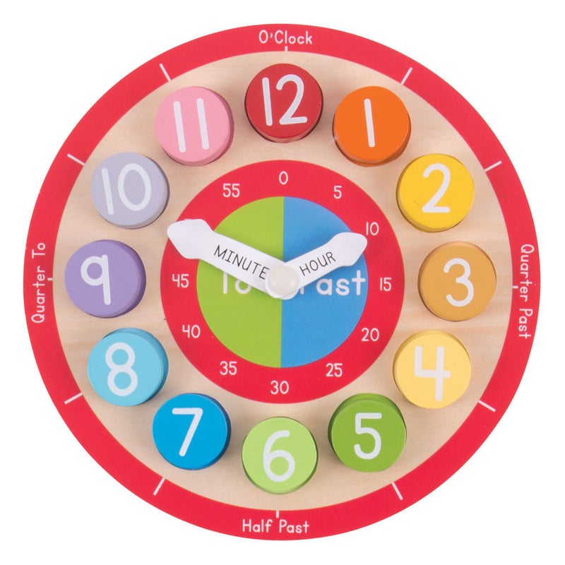BIGJIGS Teaching Clock Bj906