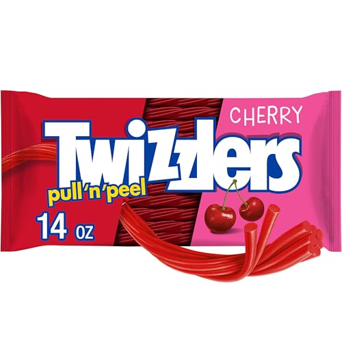 Twizzlers تويزلرز بول إن بيل تشيري فلايفرد ليكوريس ستايل تشوي كندي باج 14 أونصة - Image 1