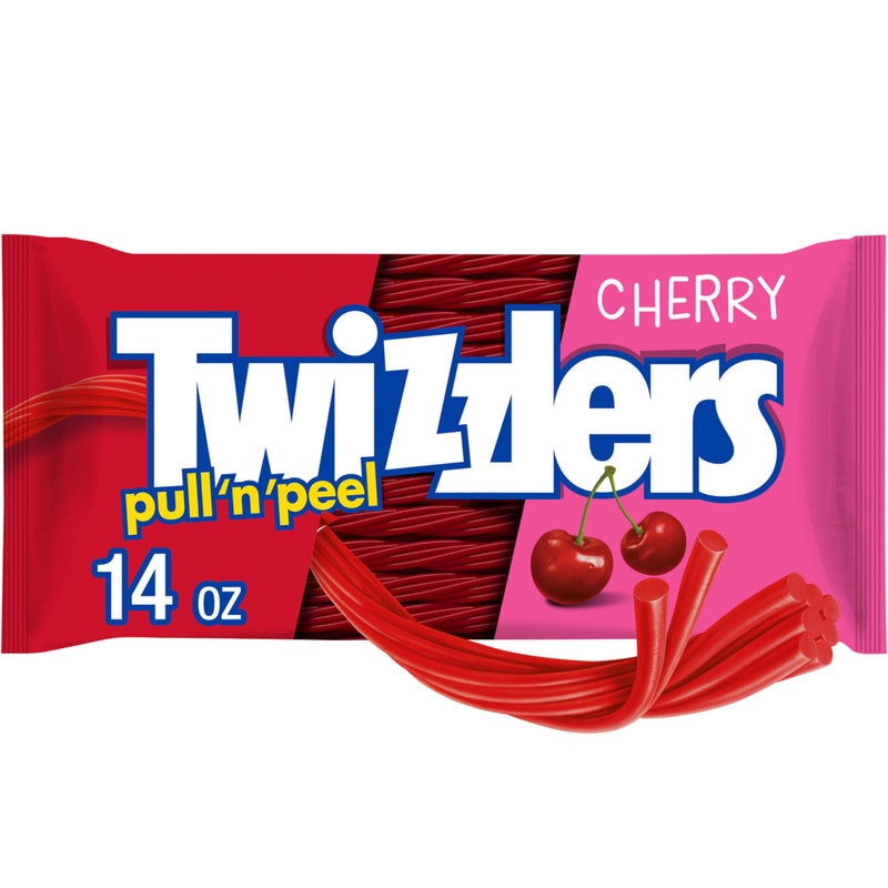 Twizzlers تويزلرز بول إن بيل تشيري فلايفرد ليكوريس ستايل تشوي كندي باج 14 أونصة - Image 3