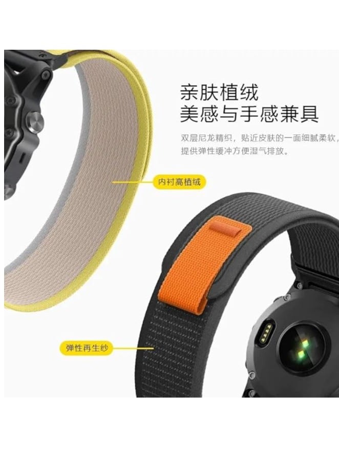 Generic - Alpine Loop Bands Nylon 20MM Band For Samsung Gear Sport/Watch 6/Watch 4 5 /Watch 5 Pro /S2 classic/active 2 40mm 44mm/Amazfit GTS 3/ GTS 4/GTS4 Mini/Bip 3 Pro/GTS2/Bp u - Image 1