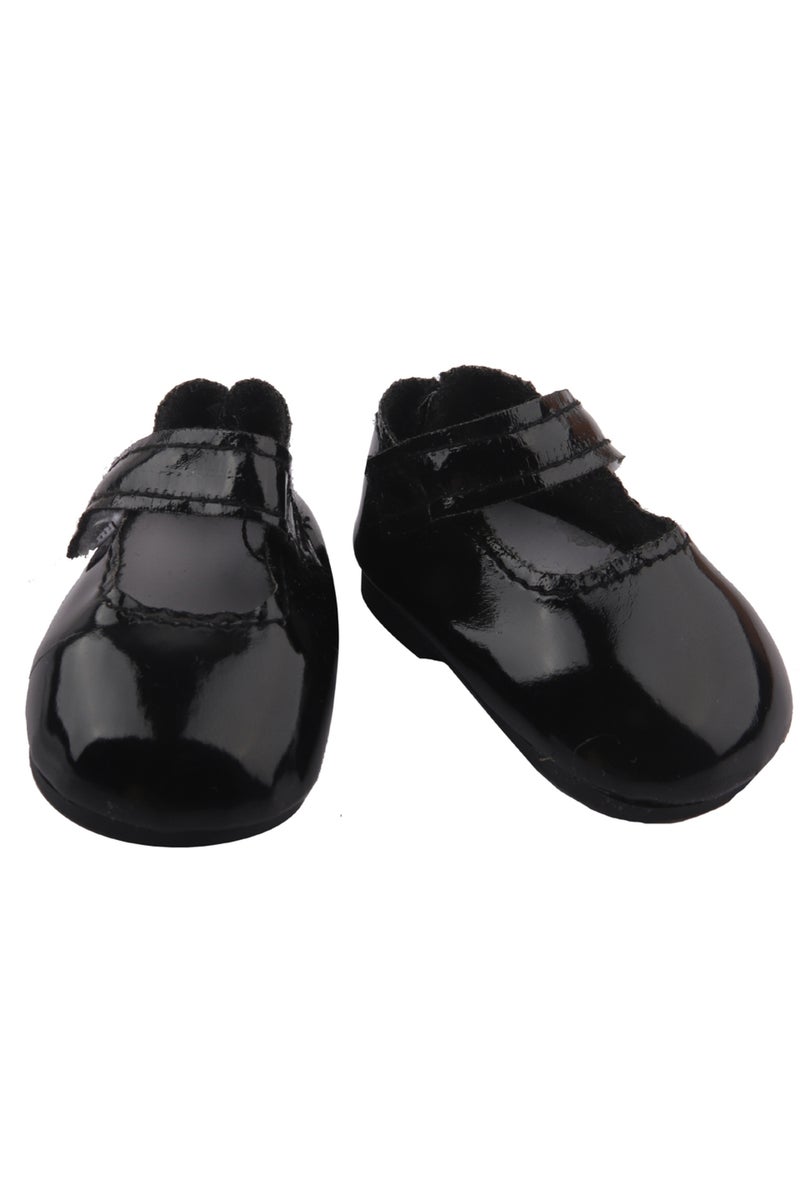 SH-0137-2 5cm Leather Doll Shoes Shiny Mini Leather Shoes For 14 Inch American&Nancy,Paola Reina Dol