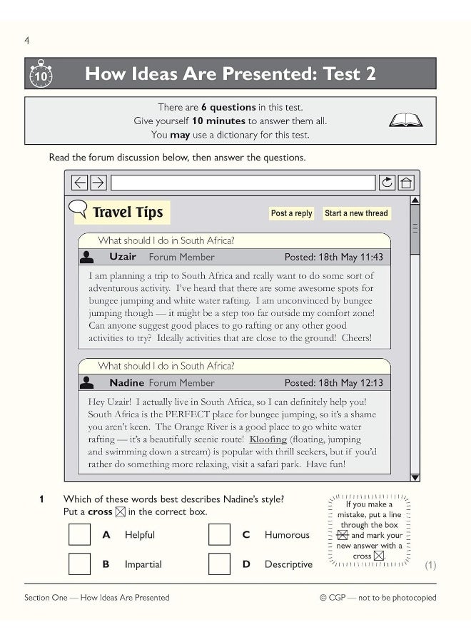 Functional Skills English: Edexcel Level 2 - 10-Minute Tests - Image 5