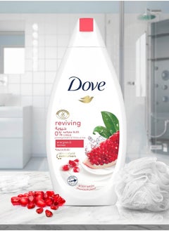 Dove Reviving Body wash With Loofah 250ml  - Image 3