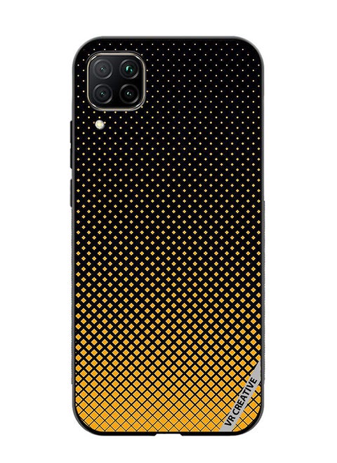 Protective Case Cover For Huawei Nova 7i/P40 Lite Halftone Circle Background Design Multicolour