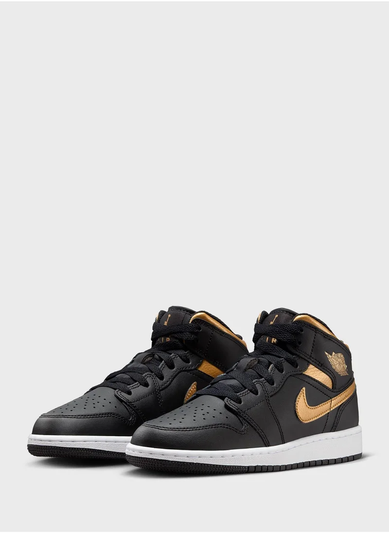 جوردن Youth Air Jordan 1 Mid Bg