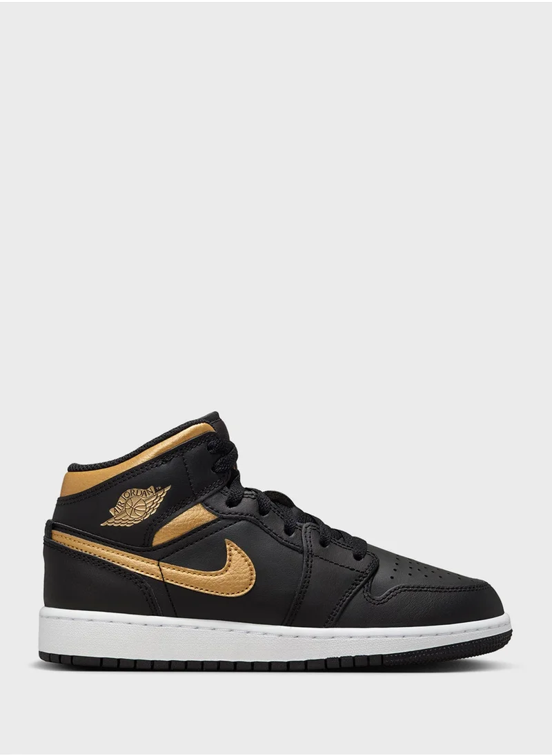جوردن Youth Air Jordan 1 Mid Bg