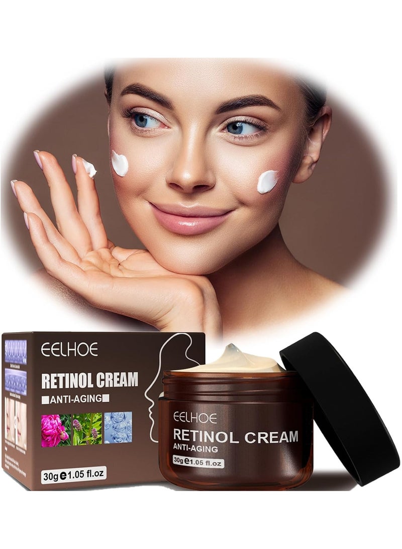 EELHOE Retinol Face Cream Anti-aging Wrinkle Firming Lifting Brightening Skin Tone Moisturizing Facial Skin Skin Care Cream - Image 3