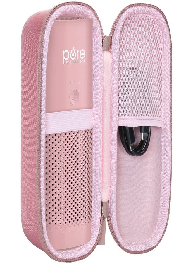 co2CREA Hard Case compatible with Pure Enrichment PureZone Mini Portable Air Purifier (Blush Case) - Image 1