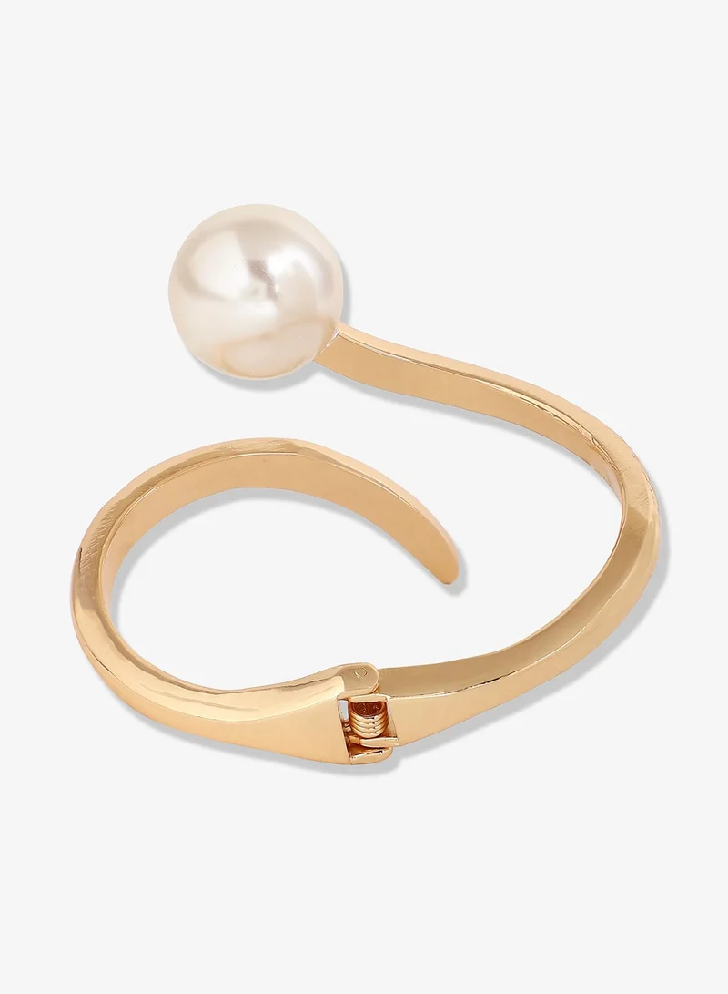 Sohi  Women's Pearls Cuff Bracelet for Women | Best Price UAE