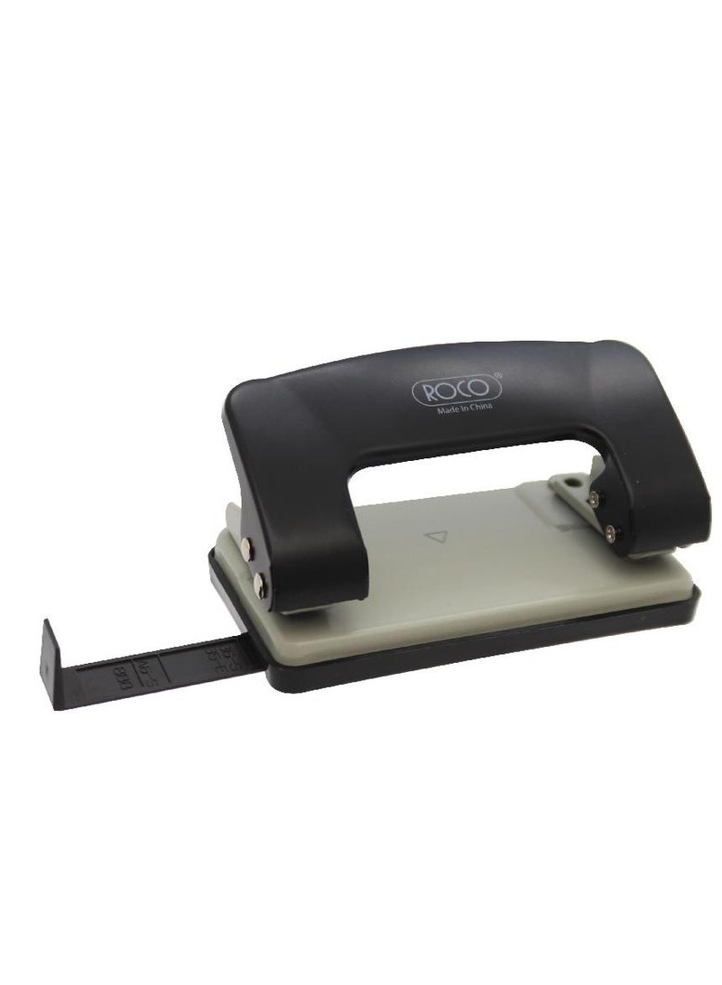 روكو ثاقب أوراق مكتبي 9060 صغير، ثقبان، سعة حتى 10 ورقات (80 جم/م²) / 12 ورقة (70 جم/م²) - Image 2