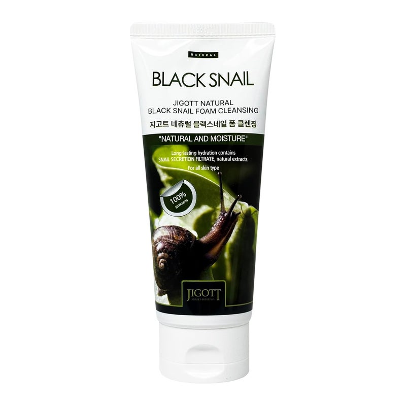 Natural Black Snail Foam Cleansing 6 FL OZ180ml