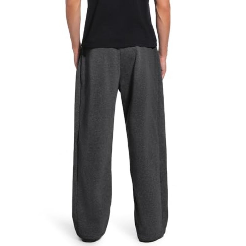 Men's Sweatpants Joggers Baggy Wide Leg Lounge Pants with Pockets Casual Athletic Sweats - Image 5