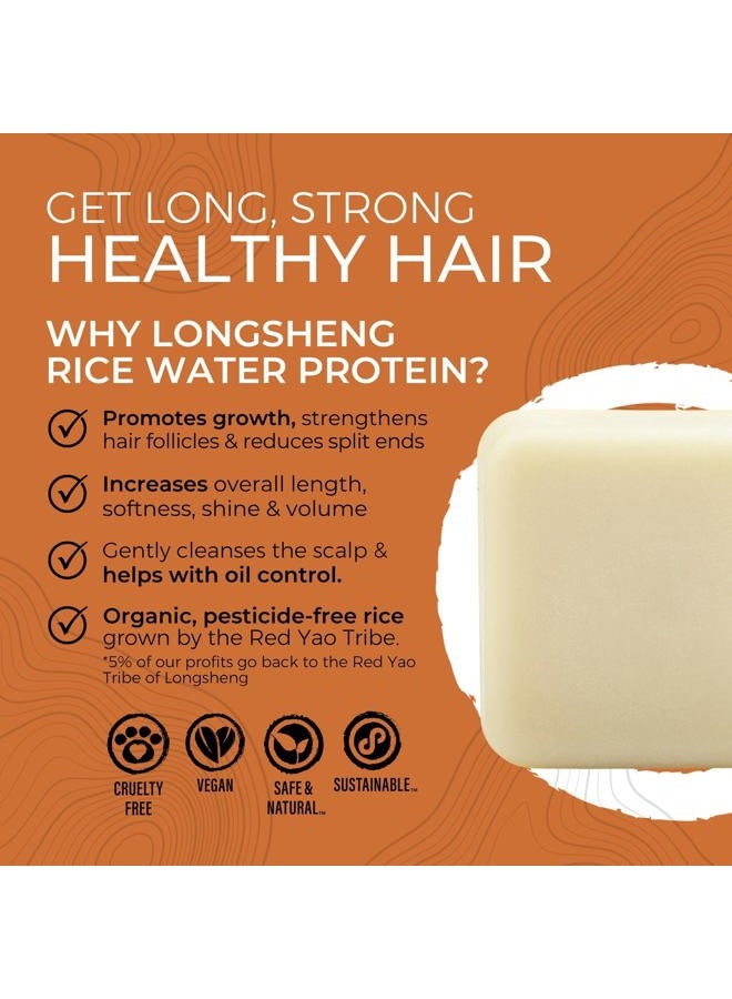 Viori Native Essence Conditioner Bar Made with Rice Water - Handcrafted All Natural Organic Conditioner - Image 2