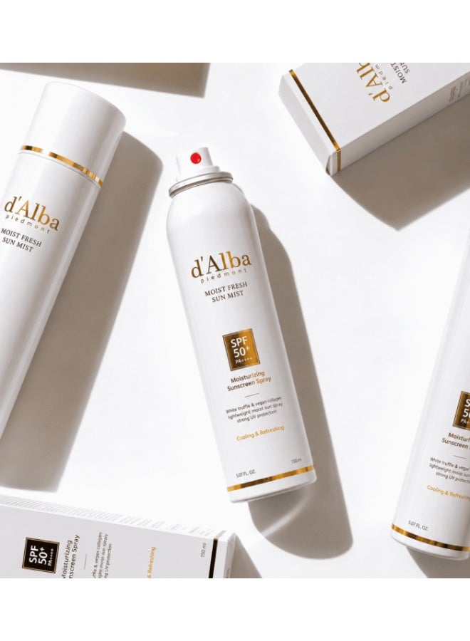 دي'ألبا d'Alba بيدمونت رذاذ منعش مرطب SPF50+ PA++++ - Image 1