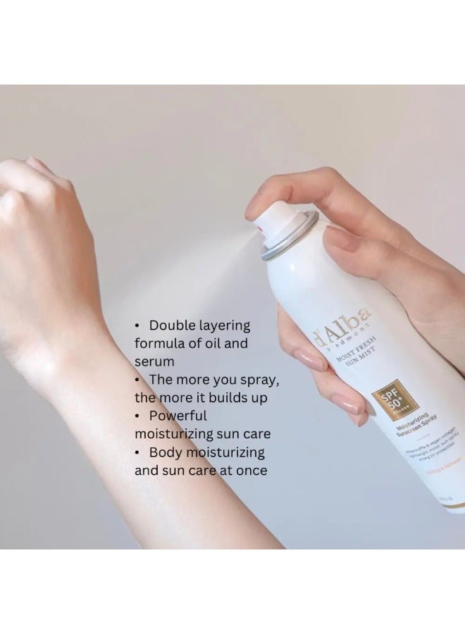 دي'ألبا d'Alba بيدمونت رذاذ منعش مرطب SPF50+ PA++++ - Image 4