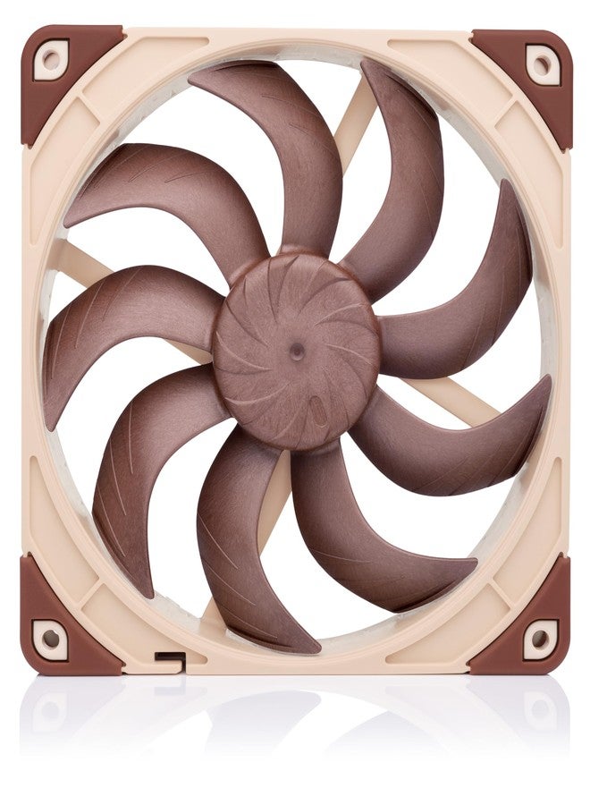 Noctua NF-A14x25 G2 PWM, Premium-Quality Quiet 140mm PC Fan, 4-pin (Brown) - Image 3